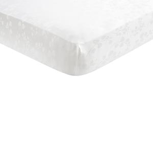 Drap housse coton biologique blanc 90x190 cm