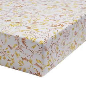 Drap housse en bambou multicolore 160x200