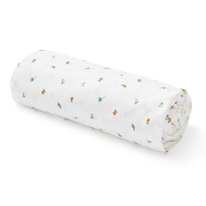 Drap housse en coton bio Plein Air(90 x 190 cm)