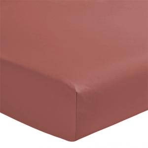 Drap housse en Coton rose 200x200 cm