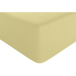 Drap housse en lin beurre 180x200 cm