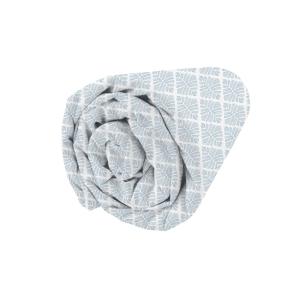 Drap housse en percale de coton 140x200cm bonnet 30 cm Bleu…
