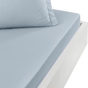 Drap housse en percale de coton Nuage 80x200 cm
