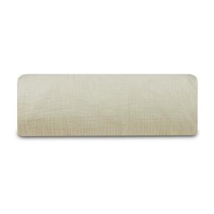 Drap-housse gaze de coton sable 140x190 cm