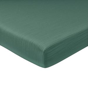 Drap-housse grand bonnet en coton vert céladon 90x200x32