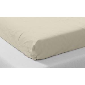 Drap housse microfibre 90 x 190 cm - Beige