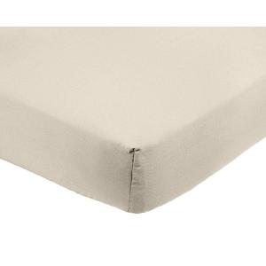 Drap Housse Microfibre 90 x 200 cm - Beige