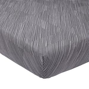 Drap housse percale bleu foncé 90x190 cm
