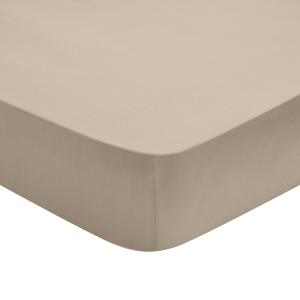 Drap housse   percale osier 120x190 cm