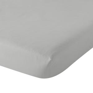 Drap housse   Percale Pierre 200x200 cm