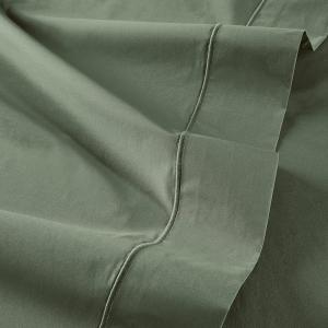 Drap plat coton garrigue 180x290 cm