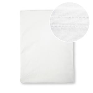 Drap plat  percale de coton 90 fils/cm² blanc 180x290