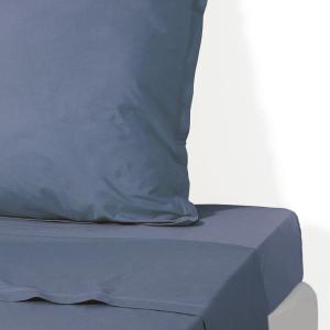 Drap plat percale de coton denim 240x300