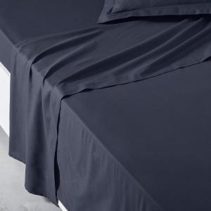 Drap plat pour lit 2 personnes uni  180x290 cm