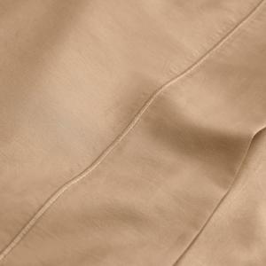 Drap plat satin bronze 270x310 cm