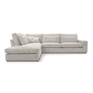 Ecksofa Mini L-form, Beige