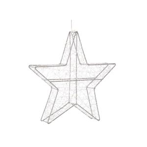 Éclairage de Noël en forme de étoile 120 LED blanc classiqu…