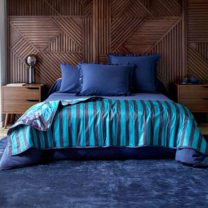 Edredon léger en polyester 200 g/m² vert 85x200cm