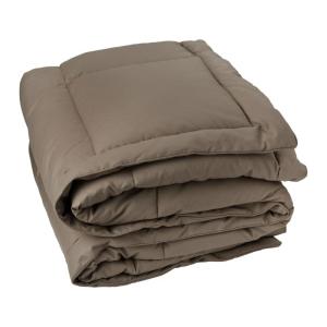 Edredon matelassé peau de pêche oekotex 100% polyester-fibr…