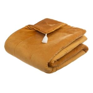 Edredon  polyester ocre Autres