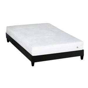 Egio - matelas latex like   sommier bois - ferme blanc 190…