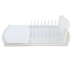 Égouttoir à vaisselle blanc 47.5x26.5x11cm