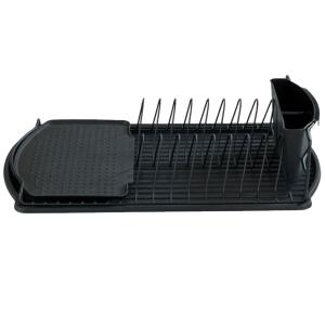 Égouttoir à vaisselle noir 47.5x26.5x11cm