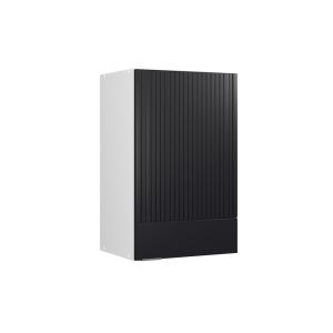 Elément haut de cuisine Noir rayé 45x72cm