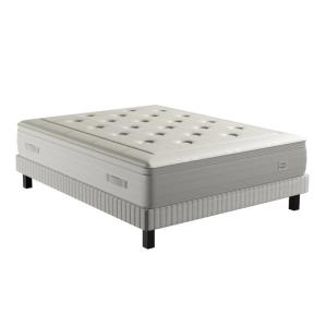 Ens 140x200 matelas H33 ressort ensachés, ferme, sommier