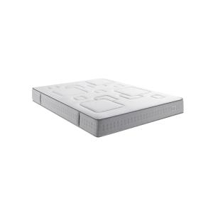 Ens 180x200 matelas H25 ressort ensachés, ferme, 2 sommiers