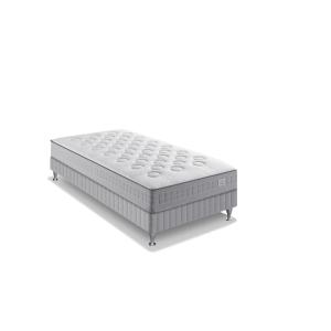 Ens 90x200 matelas H23 ressort ensachés, ferme, sommier