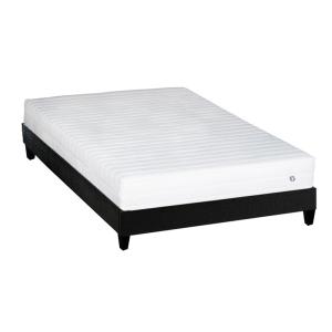 Ensemble  140x190 cm  Matelas Latex   Sommier Bois