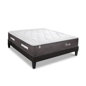 Ensemble  140x190 cm  Matelas Ressorts   Sommier Bois