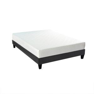 Ensemble  140x200 cm  Matelas   Sommier Bois