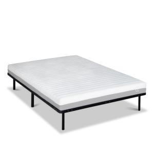 Ensemble  180x200 cm  Matelas Mousse HD   Sommier Métal