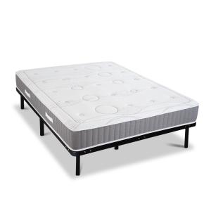 Ensemble  180x200 cm  Matelas   Sommier Métal