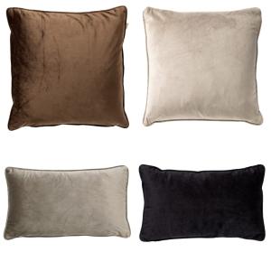Ensemble 4 coussins - marron/noir/beige