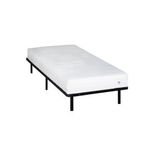 Ensemble  90x200 cm  Matelas Mousse HD   Sommier Métal