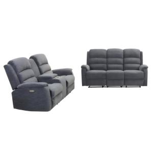 Ensemble canapé   5 places gris