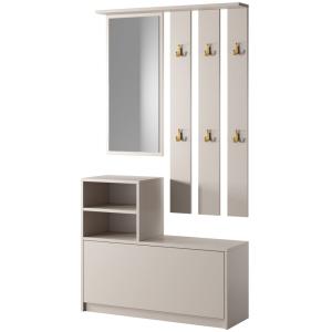 Ensemble d'entrée avec armoire à chaussures et crochets, gr…