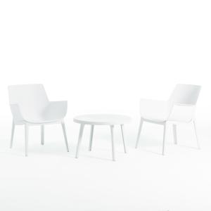 Ensemble d'extérieur composé de deux fauteuils et d'une tab…