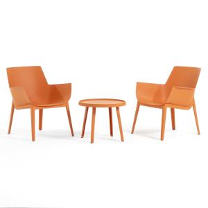 Ensemble d'extérieur composé de deux fauteuils et d'une tab…