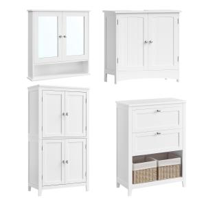 Ensemble de 4 avec étagères beaucoup de rangement montage f…