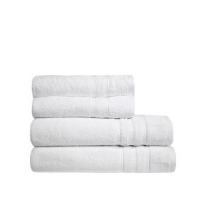 Ensemble de bain 4 pièces coton bio Blanc