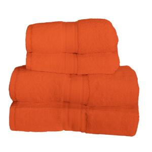 Ensemble de bain 4 pièces en coton Corail