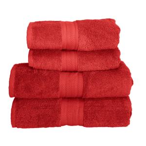 Ensemble de bain 4 pièces en coton Rubis