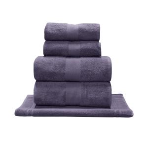 Ensemble de bain 5 pièces avec tapis Myrtille