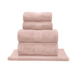 Ensemble de bain 5 pièces avec tapis Poudre