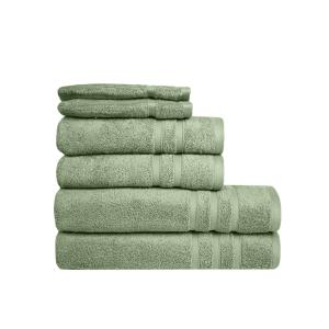 Ensemble de bain 6 pièces coton bio Sauge