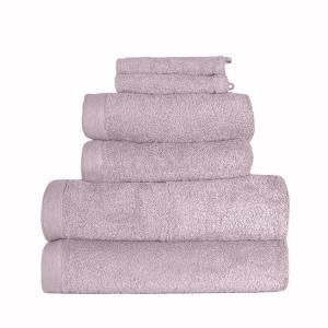 Ensemble de bain 6 pièces en coton Lavandin